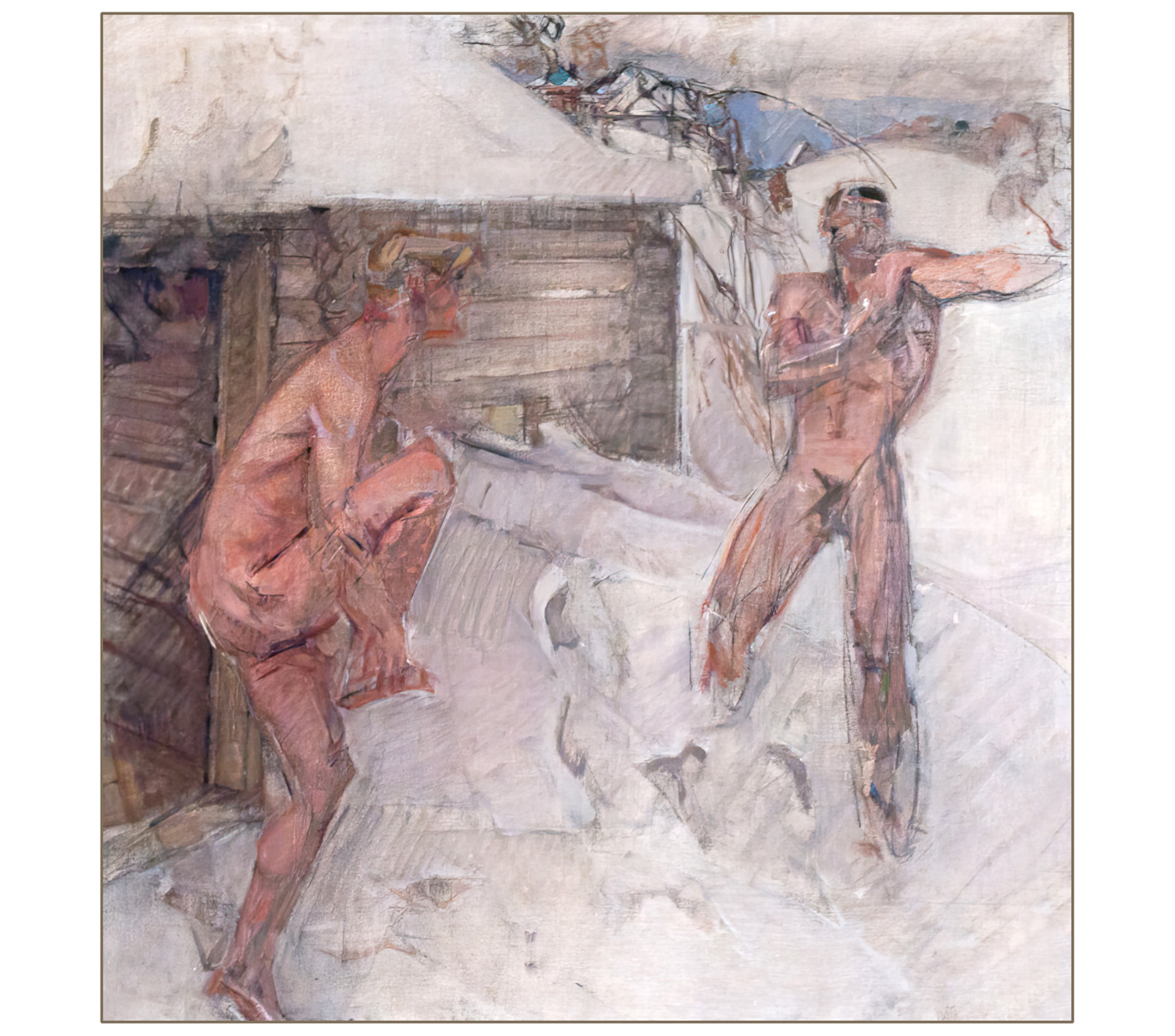 Виктор Мельников, «Сцена в бане».